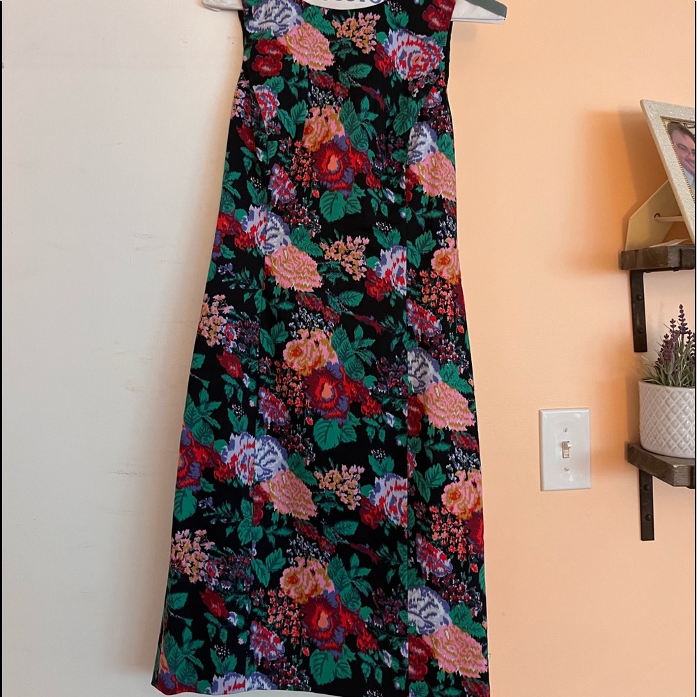 J Crew floral dress